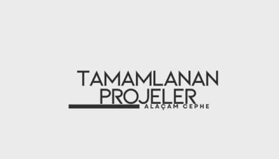 Tamamlanan Projeler